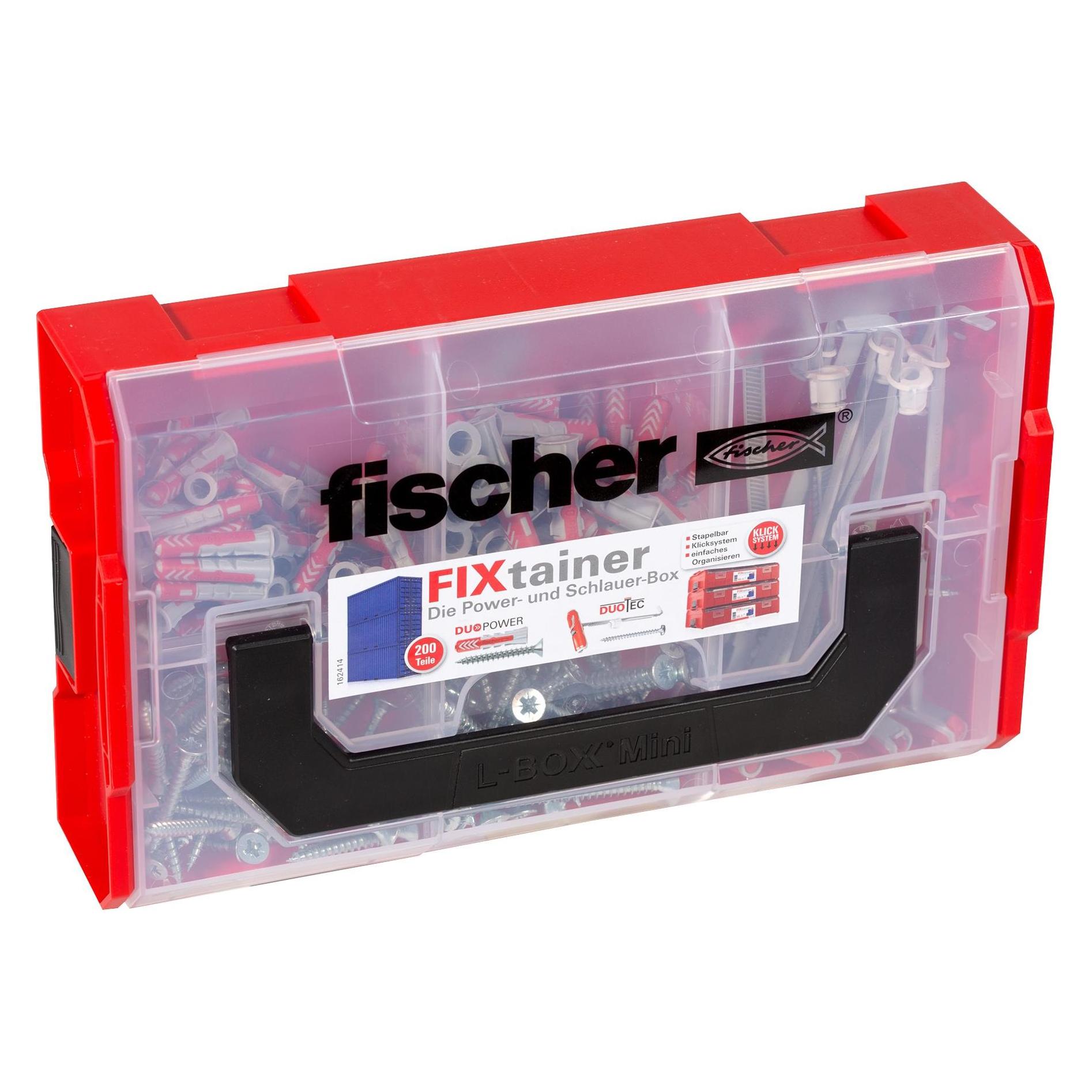 Fischer FIXtainer - DuoPower/DuoTec + S (200 Stk.) (539868)
