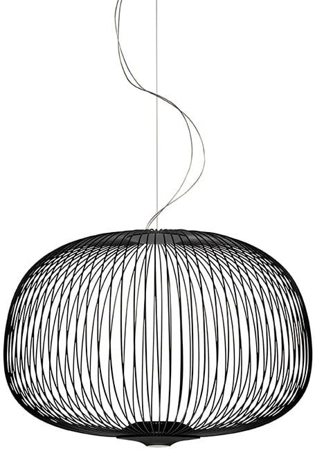 Foscarini Spokes 3 Pendelleuchte (schwarz, nicht dimmbar) schwarz   nicht dimmbar