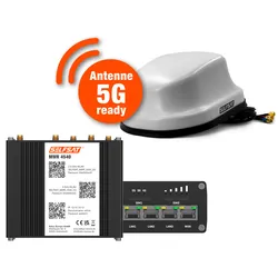 Selfsat 4G Cat 6 WLAN Router MWR 4540 inkl. 5G Antenne bis 300 Mbps weiß