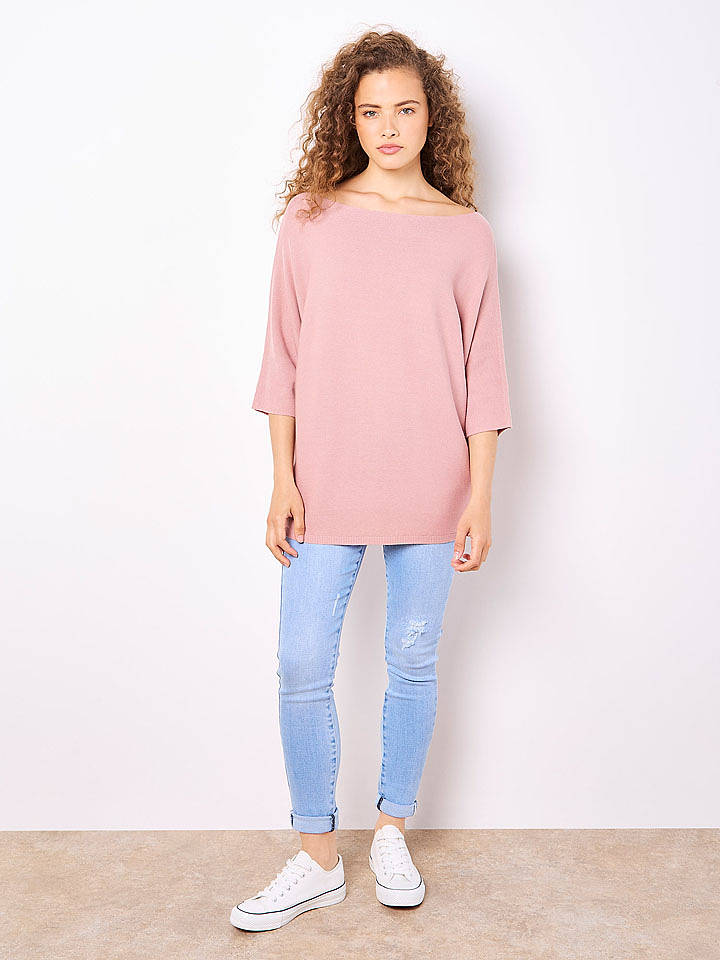 Apricot Pullover in Rosa - S
