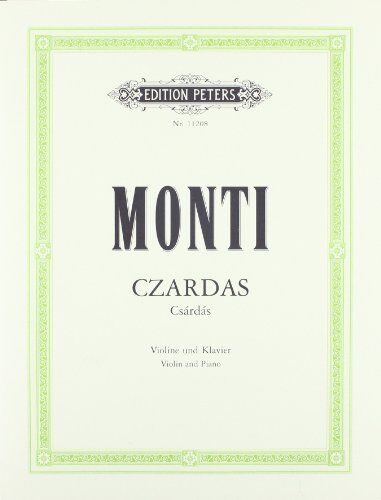 Vittorio Monti - Czardas (Csárdás): für Violine und Klavier - Preis vom 11.10.2026 15:43:13 h