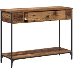 vidaXL, Konsolentisch, Rustikale Möbel (34.50 x 100 x 75 cm)