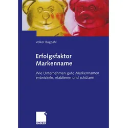 Erfolgsfaktor Markenname, Fachbücher von Volker Bugdahl