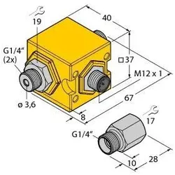 Turck Inline-Sensor FCIC-G1/4 #6870782