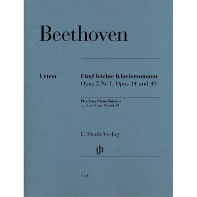Ludwig van Beethoven - Fünf leichte Klaviersonaten -