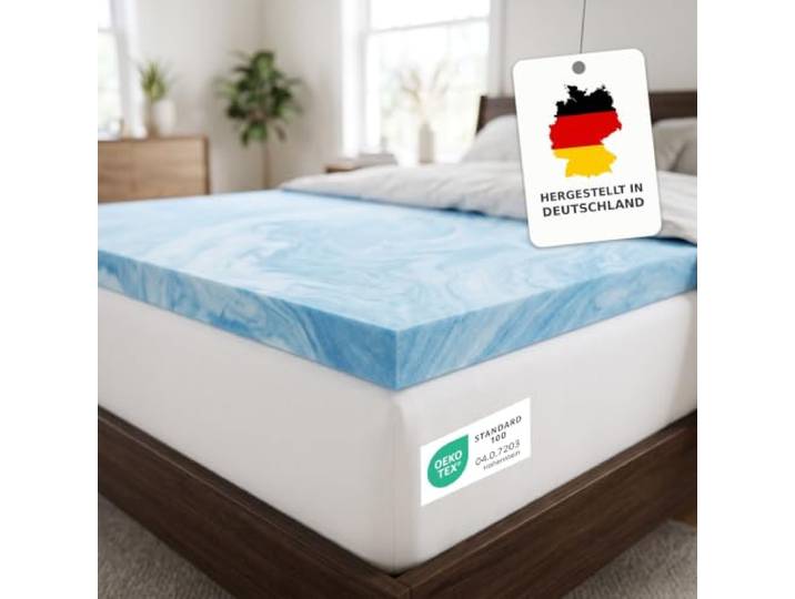 Frankenschaum livana Gelschaum Topper 180x200 cm, 5 cm, ohne Bezug