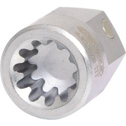 KS Tools 460.2619 Spezialeinsatz Vielzahn M9 mit Magnet, für SAF und Knorr Sättel