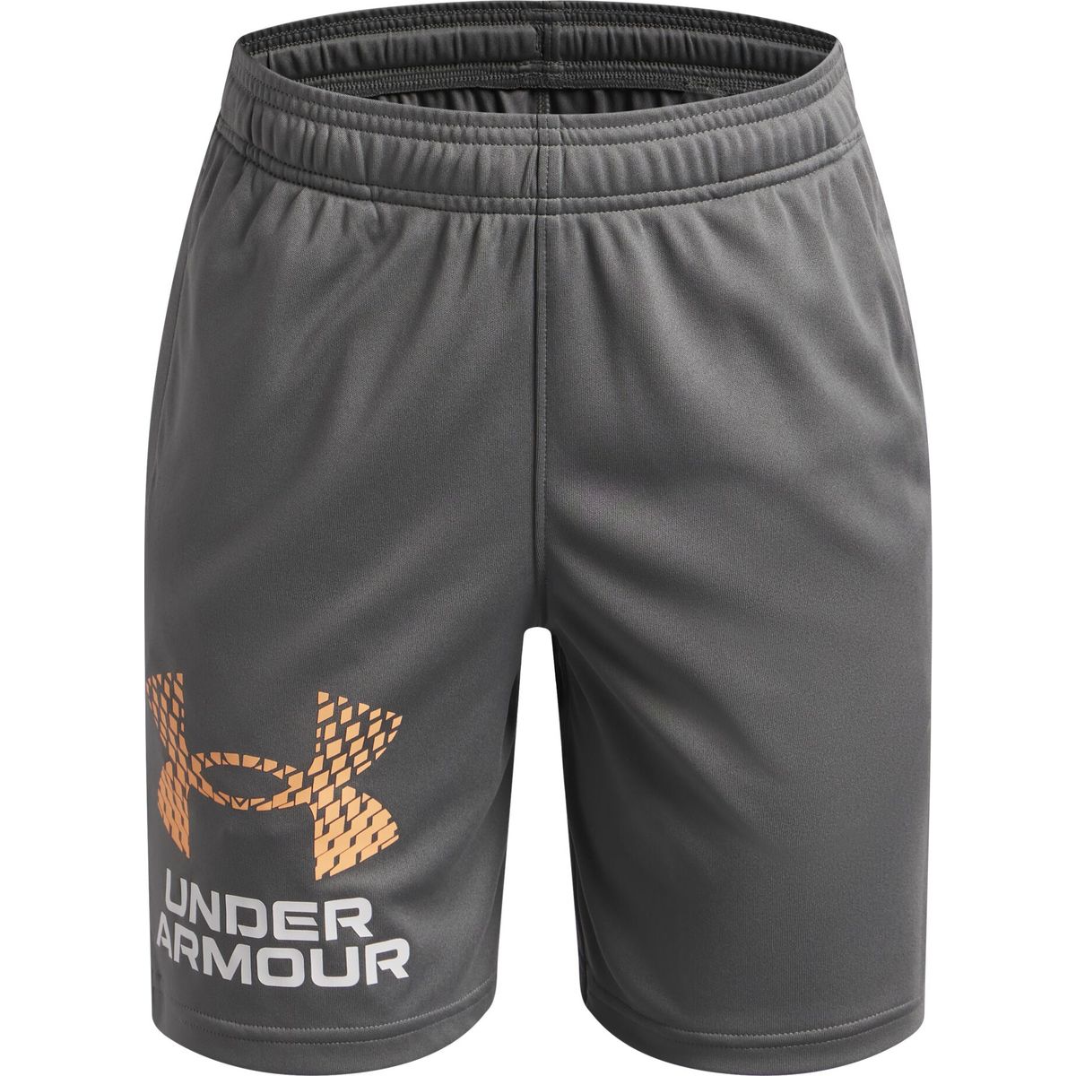 Under Armour Tech Logo Shorts green orange bloc (709) S 1383333-709-YSM