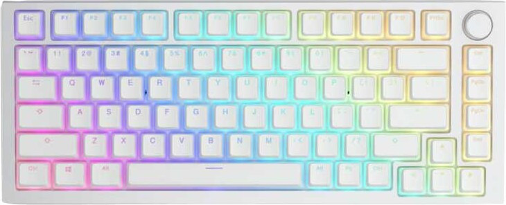 Glorious Gaming Aura V2 toetsenkap wit PBT