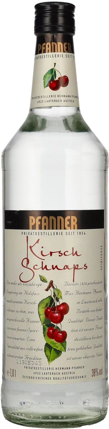 Pfanner Kirsch Schnaps 38% Vol. 1l