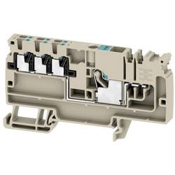 Weidmüller 2464750000 Verteiler-Reihenklemme 8.1 mm Push-In-Klemme Beige 20 St. Piece