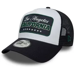 NEW ERA Location Patch 9FORTY A-Frame Trucker Cap - Navy - STK
