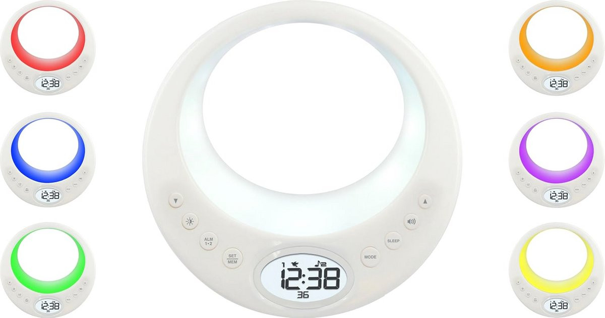 Premium Wekker met Licht en Natuurgeluiden