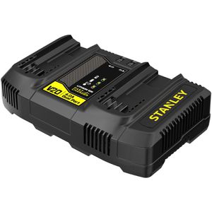 Stanley Werkzeugakku-Ladegerät FATMAX V20, SFMCB24-QW, für 2x 18 V Schiebeakkus