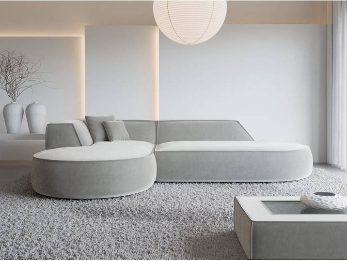 Couch Monterola Lounge L-Form in Stoff