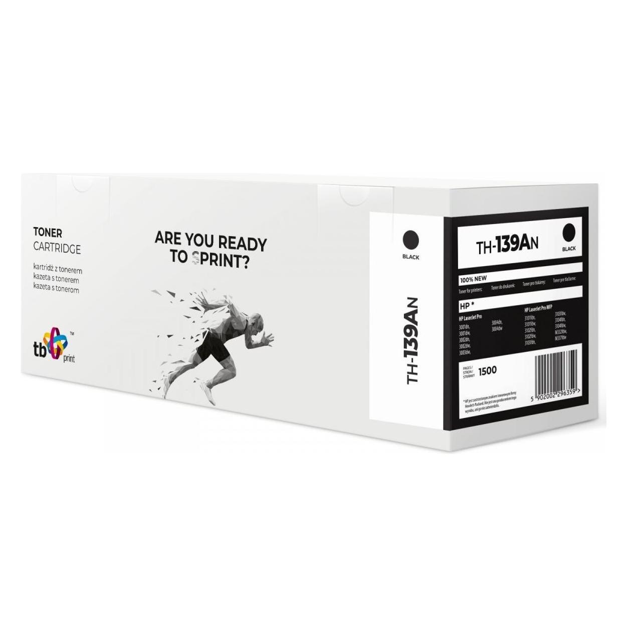 Print Toner für HP LaserJet Pro 3001 TH-139AN 100% neu schwarz (BK) (TH-139AN)