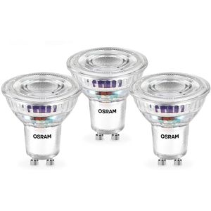 OSRAM LED-Lampe PAR16 50, GU10, 2,5W ersetzt 50W, neutralweiß, Energieklasse A, 100°, 3 Stück