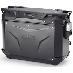 Givi Trekker Outback Evo Smart, Seitenkoffer Monokey-Cam-Side - Schwarz - 37 l