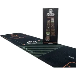 Wellputt Puttmatte Start Mat 3m, schwarz