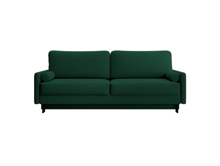 Dreisitziges Schlafsofa Tomonde mit Stauraum, Flaschengrün,