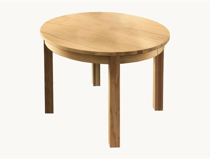 Tisch Corvo - Auszug 50 cm - 120 cm - Wildeiche
