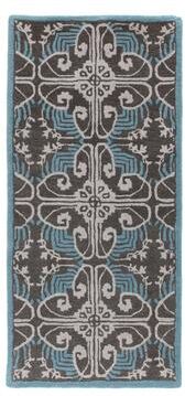 "Achla Designs Art Deco Classic Rectangular Hearth Rug, 56 Inch Long - 3'6"""