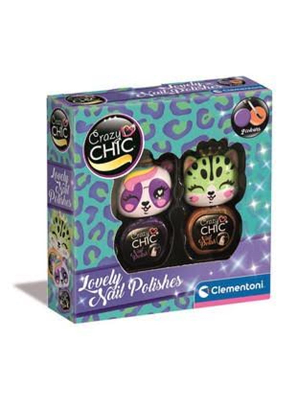 Clementoni Lovely Nagellacke - 2 Farben