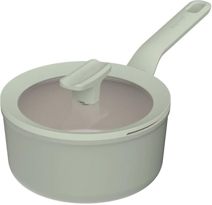 Kasserolle BERGHOFF "Leo Balance Sage 18 cm", grün, Ø:18cm, Töpfe, Kasserolle grün 2 l + Ø 18cm