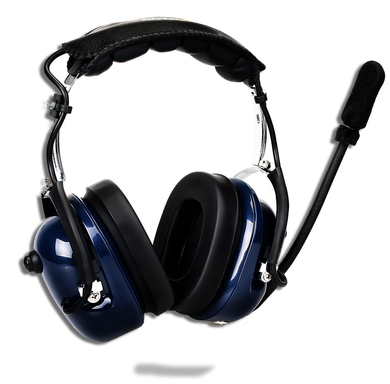 Selius Aviation Walkie Talkie Headset met Ruisonderdrukking voor Piloten