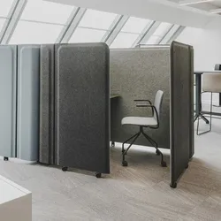 Raum-in-Raum System Schreibtisch mit Schallschutz