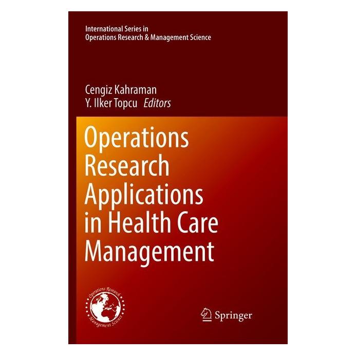 Springer Operations Research Applications in Health Care Management (Englisch, Softcover, Cengiz Kahraman, Y. Ilker Topcu) (56041391)