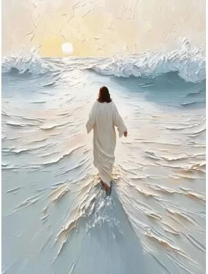 Uplift Essentials Sacred Heart & Holy Shepherd Canvas Art   Religious Belief Wall Decor style 9 20 X 28 In