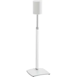 Sanus Ständer für Sonos Era 100 (1 Stk., Ständer, Höhenverstellbar), Lautsprecher Ständer + Wandmontage, Weiss