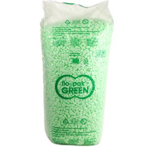 Flo-Pak Verpackungschips green, 500 Liter, Schaumstoffflocken aus Kunststoff, grün