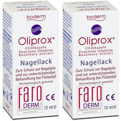 Oliprox Nagellack bei Pilzbefall 2x 2x12 ml Flaschen