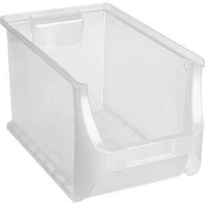 Allit Sichtlagerkasten ProfiPlus Box 456285, Größe 4H, transparent, Polypropylen, 355 x 205 x 200mm