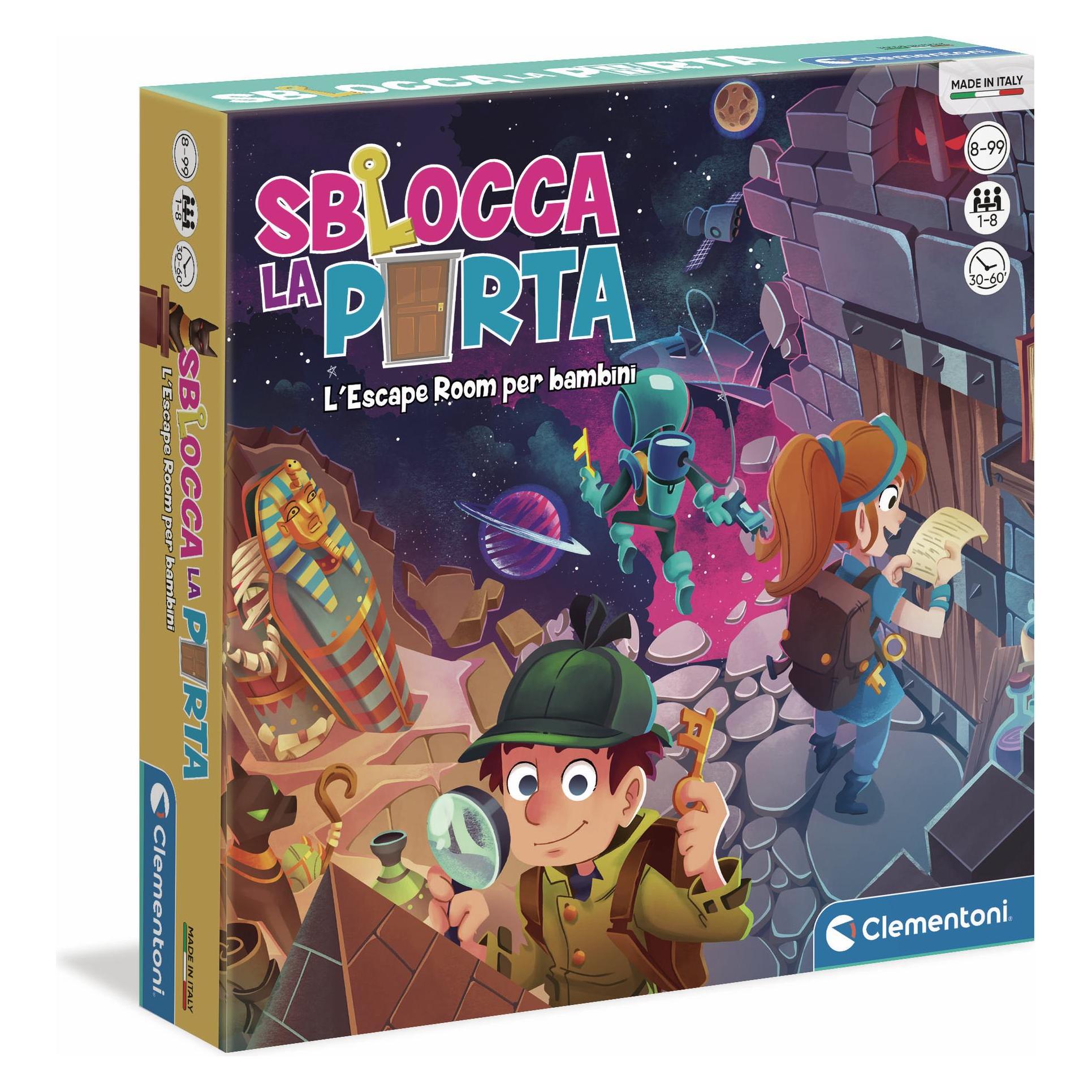 Clementoni Sblocca la porta IT (Italienisch, 1 - 8 Spieler) (320.16155)