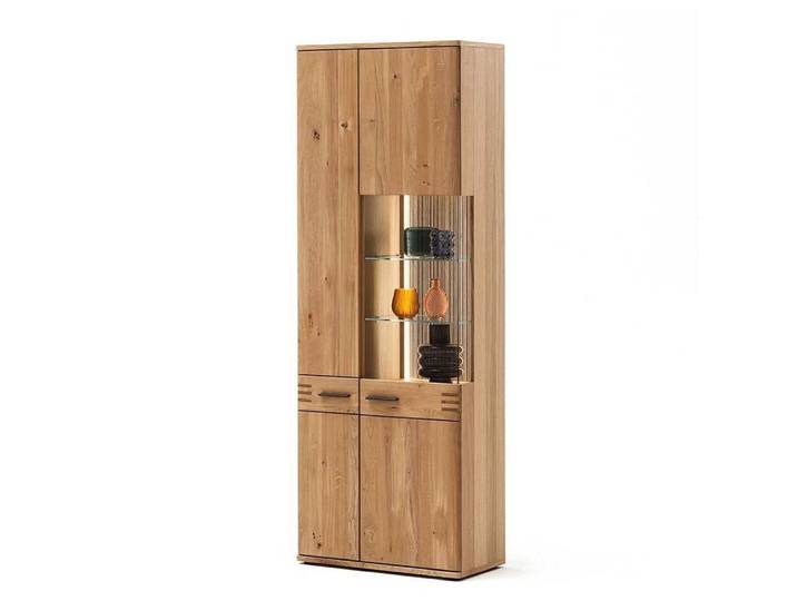 Pharao24 Vitrine Arelas aus Massivholz
