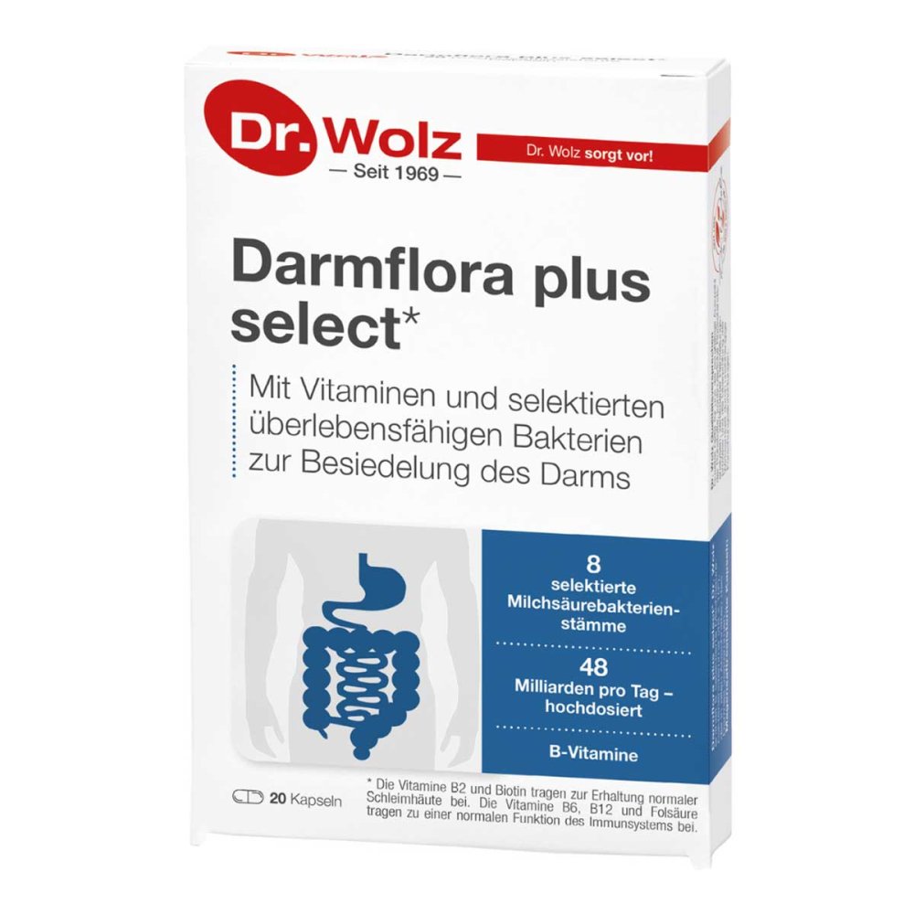 Dr. Wolz Zell GmbH Dr. Wolz Darmflora plus select Kapseln 06798306