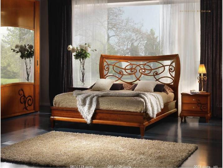Xlmoebel Polsterbett Luxuriöses Polsterbett aus Holz mit elegantem Design (Polsterbett, Bett), Hergestellt in Italien