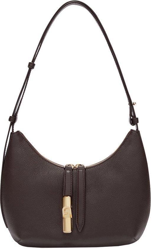 FURLA Goccia Schultertasche - Farbe Ciliegia, 15x24x6 cm, 420 g, verstellbarer Schulterriemen