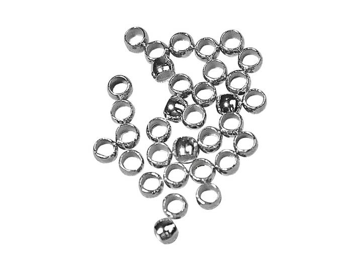 Rayher Quetschperlen ⌀ 1.4 mm A ⌀ 2 mm