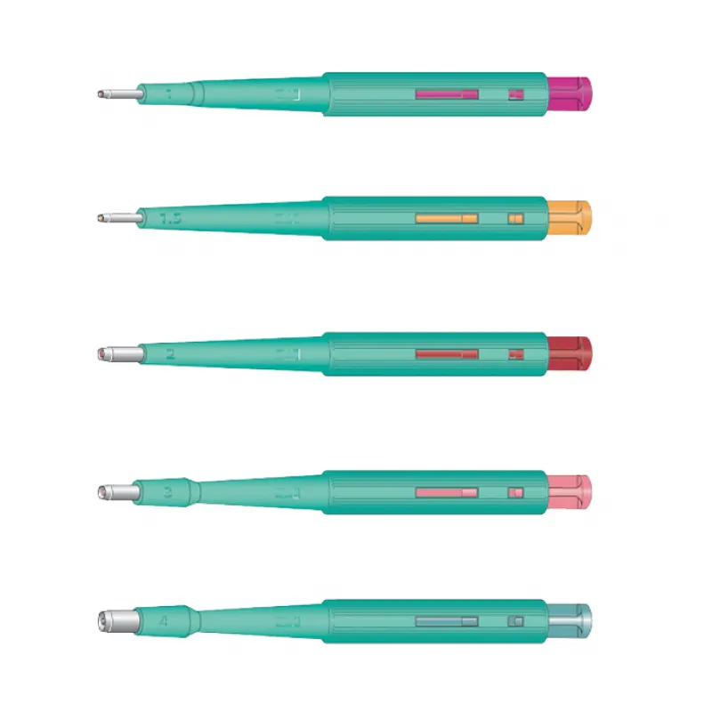 KAI Europe GmbH Kai Biopsy-Punch mit Abwerfer (20 Stück) Einmal-Hautstanzen, 1,0 mm 49101