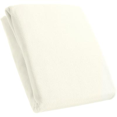 Spannbettlaken KUM "Mikrofaser-Fleece Spannbetttuch", beige (natur), L:200cm, Microfaser-Fleece, Obermaterial: 100% Polyester, Bettlaken, Spannbettlaken, bis ca. 25 cm Matratzenhöhe, weich & kuschelig