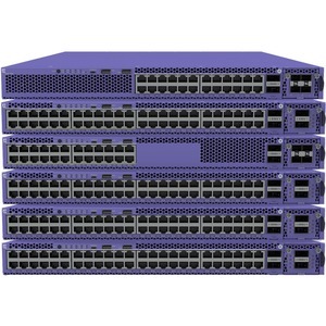 Extreme Networks ExtremeSwitching X465 X465-48P 48 Anschlüsse Verwaltbar Ethernet-Switch - 3 Unterstützte Netzwerkschicht - Modular - Glasfaserleitung, Verdrilltes Doppelkabel - 1U Hoch - Rackmontage