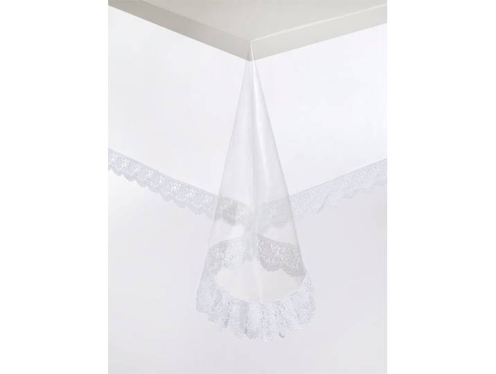 Tischdecke Gr. 5, transparent, Ø:140cm, Tischdecken, Tischdecke