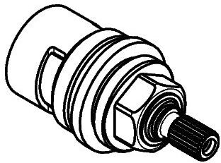 Hansgrohe Absperroberteil DN20 98536000