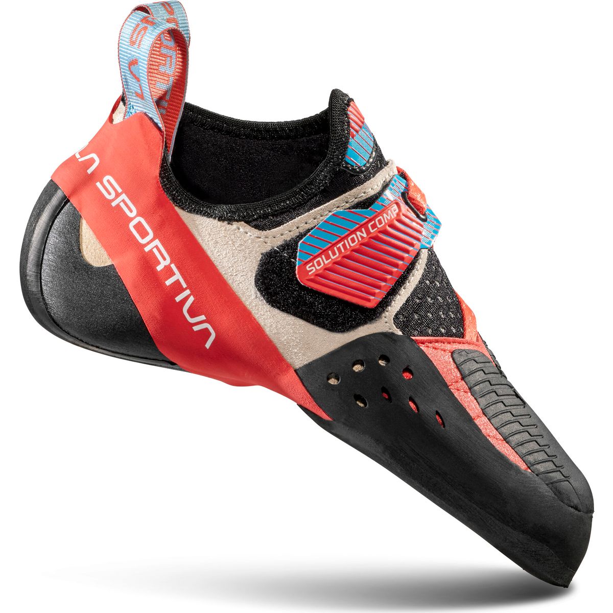 La Sportiva Solution Comp Woman hibiscus/malibu blue (P02B02) 34 ZFCS019P02B0234