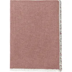 Thyme Decke 130 x 180 cm, hellrot