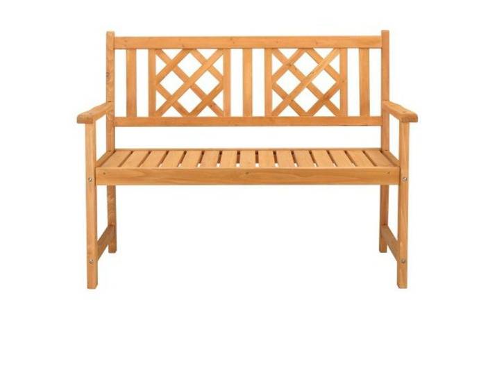 ALIGHTUP - Banc de jardin Banquette d'extérieur en sapin avec dossier en sccoudoirs 118x53 3x90cm
